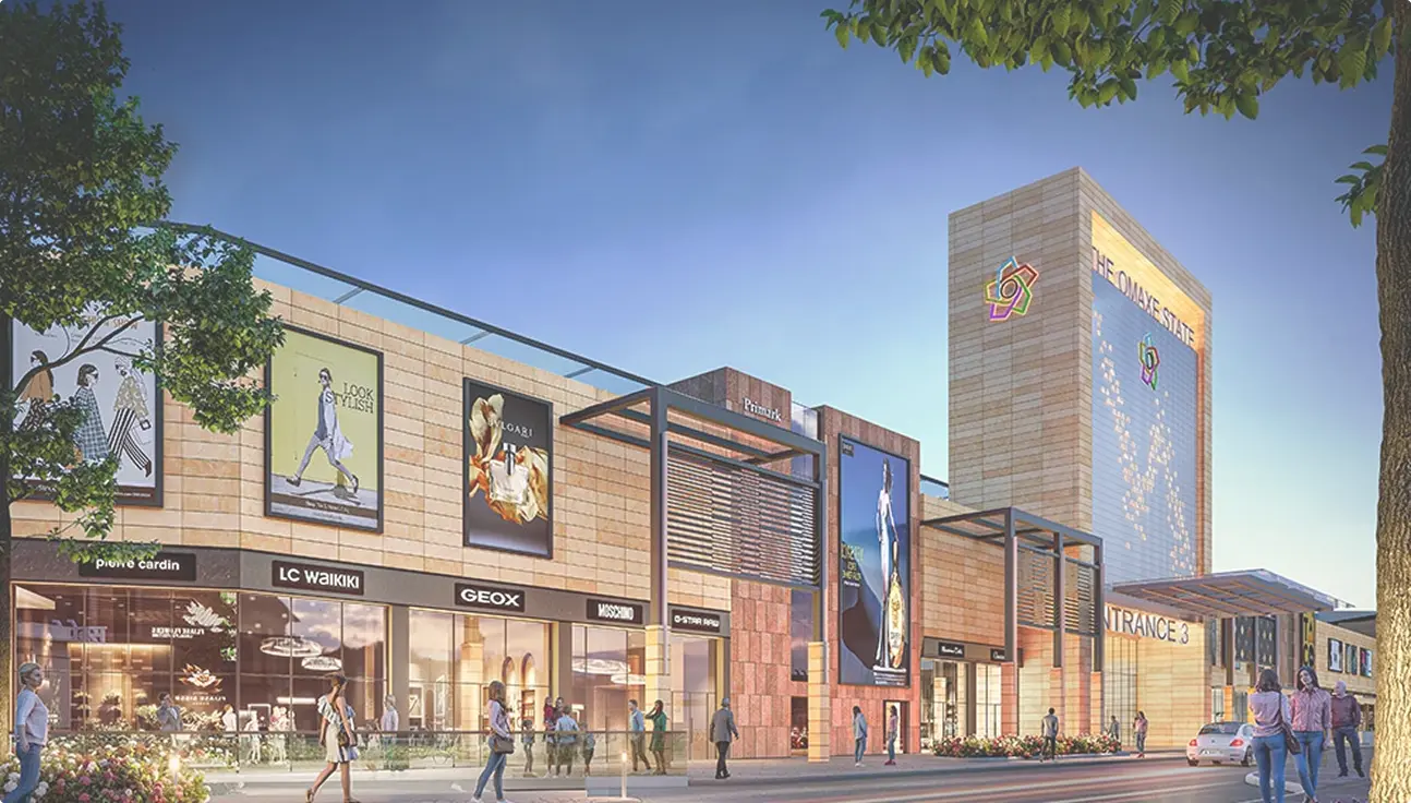 Sigma-3 commercial development project in Greater Noida featuring premium retail spaces and modern architecture